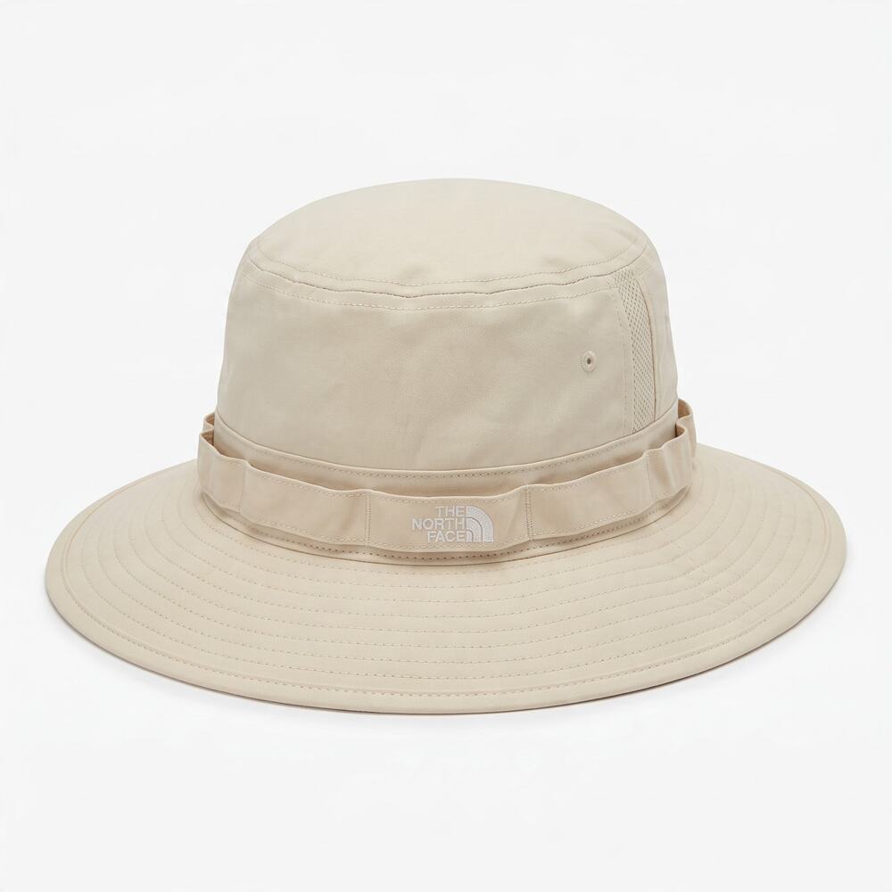 The North Face Sun Safari Tan Bucket Hat Casual Lightweight Beach Vacation